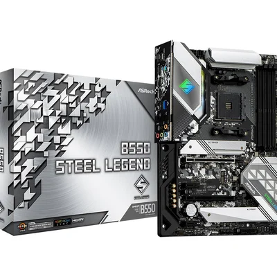 Материнська плата ASRock B550 Steel Legend Socket AM4