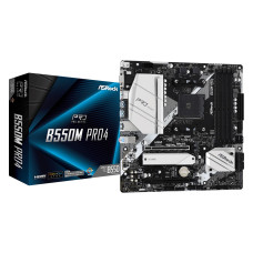 Материнська плата ASRock B550M Pro4 Socket AM4