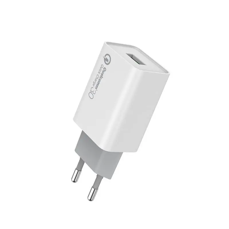 Мережевий зарядний пристрій ColorWay QC3.0 (1USBx3A) White (CW-CHS013Q-WT) Мережевий зарядний пристрій ColorWay QC3.0 (1USBx3A) White (CW-CHS013Q-WT)