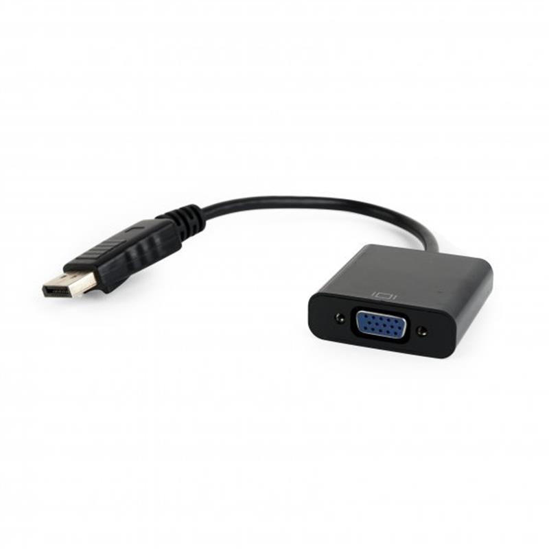 Адаптер Cablexpert (AB-DPM-VGAF-02) DisplayPort-VGA, 0.1м