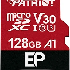 Карта пам`ятi MicroSDXC 128GB UHS-I/U3 Class 10 Patriot EP A1 R90/W80MB/s + SD-adapter (PEF128GEP31MCX)
