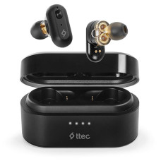 Bluetooth-гарнітура Ttec AirBeat Duo True Wireless Headsets Black (2KM127S)