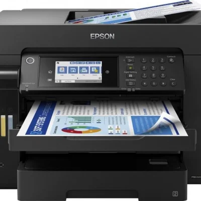 Багатофункційний пристрій А3 кол. Epson L15160 Фабрика друку з WI-FI (C11CH71404)