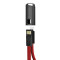 Кабель ColorWay USB - USB Type-C (M/M), 2.4 А, 0.22 м, Red (CW-CBUC023-RD)