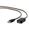 Кабель Cablexpert USB - USB V 2.0 (M/F), активний подовжувач, 10 м, чорний (UAE-01-10M) Кабель Cablexpert USB - USB V 2.0 (M/F), активний подовжувач, 10 м, чорний (UAE-01-10M)