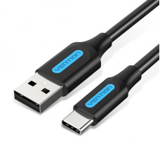 Кабель Vention USB Type-C - USB (M/M), 1.5 м, Black (COKBG)