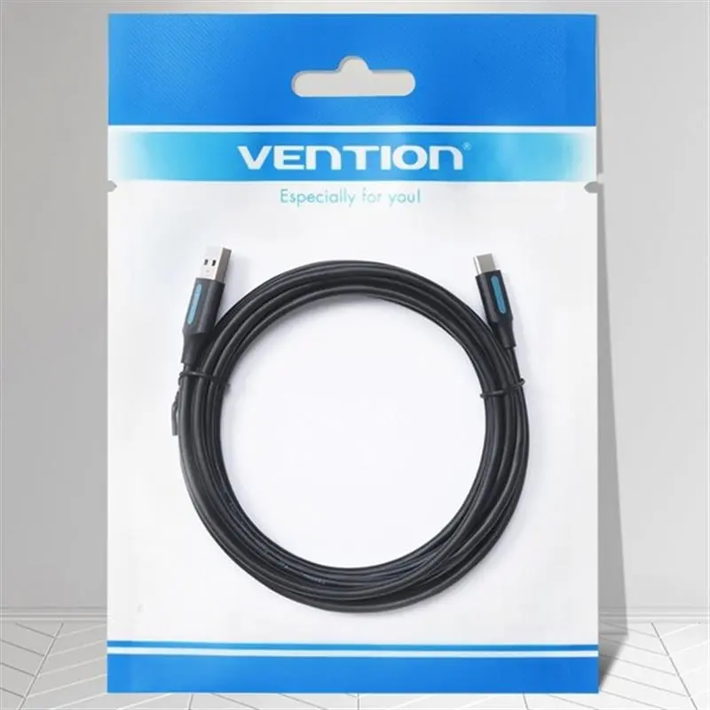 Кабель Vention USB Type-C - USB (M/M), 1.5 м, Black (COKBG) Кабель Vention USB Type-C - USB (M/M), 1.5 м, Black (COKBG)