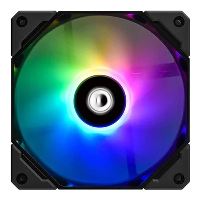 Вентилятор ID-Cooling TF-12025-ARGB, 120x120x25мм, 4-pin PWM, чорний