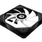 Вентилятор ID-Cooling TF-12025-ARGB, 120x120x25мм, 4-pin PWM, чорний