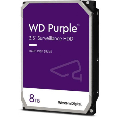 Накопичувач HDD SATA 8.0TB WD Purple 5640rpm 128MB (WD84PURZ)