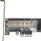 Контролер Frime (ECF-PCIEtoSSD003.LP) PCI-E-M.2 (M Key) NVMe