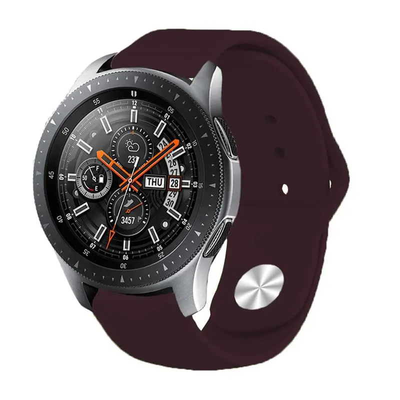 Силіконовий ремінець BeCover для Samsung Galaxy Watch 46mm/Watch 3 45mm/Gear S3 Classic/Gear S3 Frontier Purple-Wine (706318) Силіконовий ремінець BeCover для Samsung Galaxy Watch 46mm/Watch 3 45mm/Gear S3 Classic/Gear S3 Frontier Purple-Wine (706318)