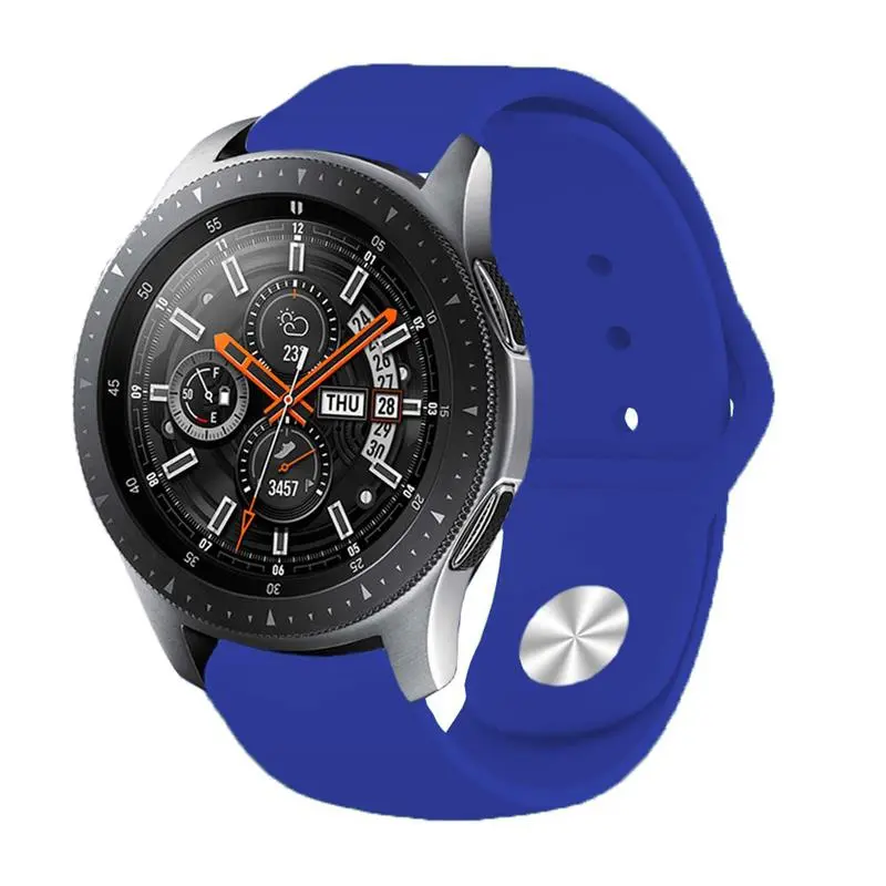 Силіконовий ремінець BeCover для Xiaomi iMi KW66/Mi Watch Color/Haylou LS01/Watch S1 Active Dark-Blue (706354) Силіконовий ремінець BeCover для Xiaomi iMi KW66/Mi Watch Color/Haylou LS01/Watch S1 Active Dark-Blue (706354)