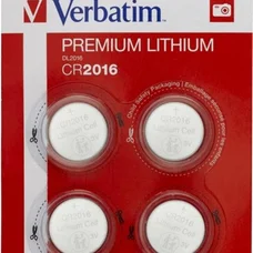 Батарейка Verbatim Premium CR2016 BL 4шт