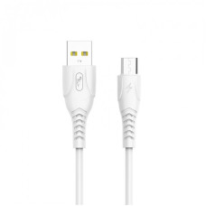 Кабель SkyDolphin S08V USB - micro USB (M/M), 1 м, White (USB-000564)