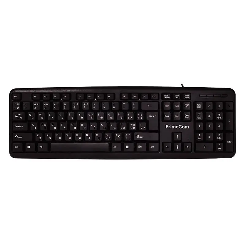 Клавіатура FrimeCom K11 Ukr Black