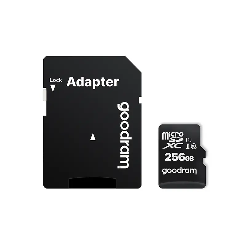 Карта пам`яті MicroSDXC 256GB UHS-I Class 10 GOODRAM + SD-adapter (M1AA-2560R12)