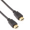 Кабель Prologix HDMI - HDMI V 2.0 (M/M), 1 м, Black (PR-HDMI-HDMI-P-02-30-1m)