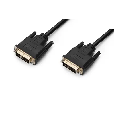 Кабель Prologix DVI - DVI (M/M), Single link,18+1, 1.8 м, Black (PR-DVI-DVI-P-05-28-18m)