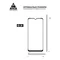 Захисне скло Armorstandart Pro для Samsung Galaxy A33 SM-A335 Black, 0.33mm (ARM60938)