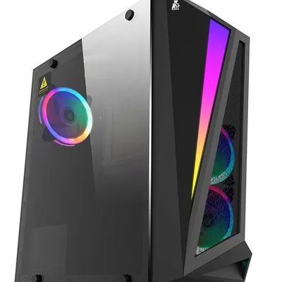 Корпус 1stPlayer R5-3R1 Color LED Black без БЖ