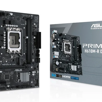 Материнська плата Asus Prime H610M-R D4-SI Socket 1700