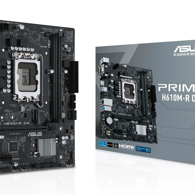 Материнська плата Asus Prime H610M-R D4-SI Socket 1700