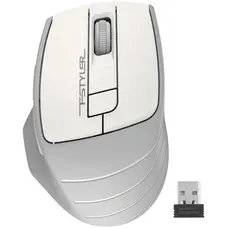 Миша бездротова A4Tech FG30S Grey/White