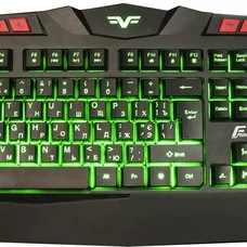 Клавіатура Frime Dragonfly Ukr Black (FLK18300)