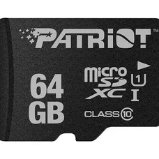 Карта пам`яті MicroSDXC 64GB UHS-I Class 10 Patriot LX (PSF64GMDC10)