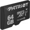 Карта пам`яті MicroSDXC 64GB UHS-I Class 10 Patriot LX (PSF64GMDC10)