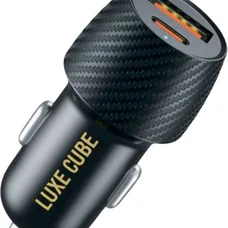 Автомобільний зарядний пристрій Luxe Cube 36W (2USBх3A) Black (4446689880957)