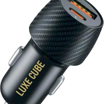 Автомобільний зарядний пристрій Luxe Cube 36W (2USBх3A) Black (4446689880957)
