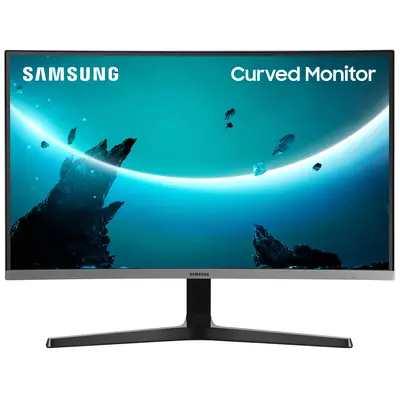 Монiтор Samsung 27" Curved C27R500 (LC27R500FHIXCI) VA Dark Gray