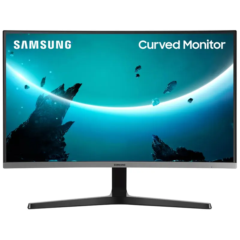 Монiтор Samsung 27" Curved C27R500 (LC27R500FHIXCI) VA Dark Gray