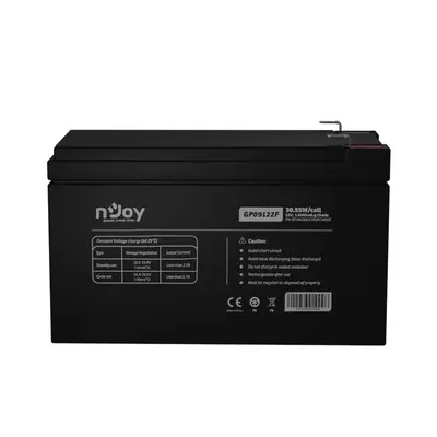 Акумуляторна батарея Njoy GP09122F 12V 9AH (BTVACIUOCTA2FCN01B) AGM Акумуляторна батарея Njoy GP09122F 12V 9AH (BTVACIUOCTA2FCN01B) AGM