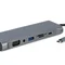 Док-станція Cablexpert USB-C 8-в-1 (A-CM-COMBO8-01)
