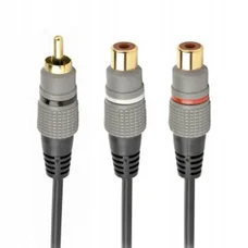 Аудіо-кабель Cablexpert RCA - 2хRCA (M/F), 0.2 м, Black (CCAP-RCAM2F-0.2M)