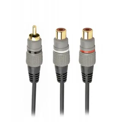 Аудіо-кабель Cablexpert RCA - 2хRCA (M/F), 0.2 м, Black (CCAP-RCAM2F-0.2M) Аудіо-кабель Cablexpert RCA - 2хRCA (M/F), 0.2 м, Black (CCAP-RCAM2F-0.2M)