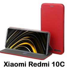 Чохол-книжка BeCover Exclusive для Xiaomi Redmi 10C Burgundy Red (707948)