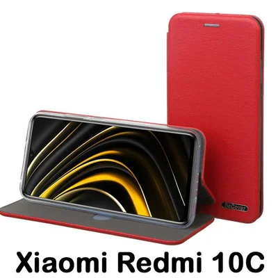 Чохол-книжка BeCover Exclusive для Xiaomi Redmi 10C Burgundy Red (707948)