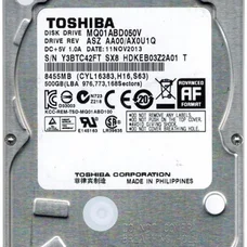 Накопичувач HDD 2.5" SATA 500GB Toshiba 5400rpm 8MB (MQ01ABD050V) Refurbished