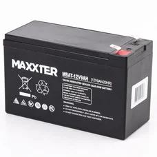 Акумуляторна батарея Maxxter 12V 9AH (MBAT-12V9AH) AGM
