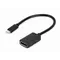 Адаптер Cablexpert USB Type-C - DisplayPort (M/F), 0.15 м, чорний (A-CM-DPF-02) Адаптер Cablexpert USB Type-C - DisplayPort (M/F), 0.15 м, чорний (A-CM-DPF-02)
