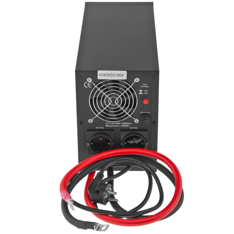 Джерело безперебійного живлення LogicPower LPY-B-PSW-1500VA+ (1050Вт)10A/15A, Lin.int., AVR, 2 x евро, метал Джерело безперебійного живлення LogicPower LPY-B-PSW-1500VA+ (1050Вт)10A/15A, Lin.int., AVR, 2 x евро, метал