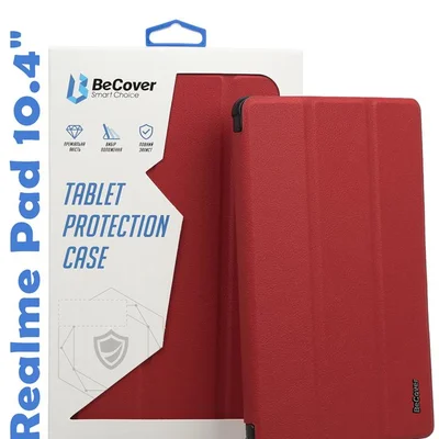 Чохол-книжка BeCover Smart для Realme Pad 10.4" Red Wine (708269)