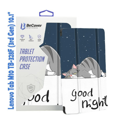 Чохол-книжка BeCover Smart для Lenovo Tab M10 TB-328F (3rd Gen) 10.1" Good Night (708289)