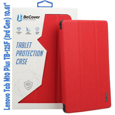 Чохол-книжка BeCover Smart для Lenovo Tab M10 Plus TB-125F (3rd Gen)/K10 Pro TB-226 10.61" Red (708306)