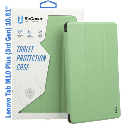 Чохол-книжка BeCover Soft Edge для Lenovo Tab M10 Plus TB-125F (3rd Gen)/K10 Pro TB-226 10.61" Green (708333)