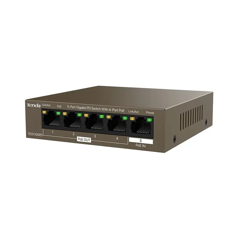 Комутатор Tenda TEG1105PD Комутатор Tenda TEG1105PD